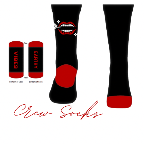 “Vibes" Crew Socks